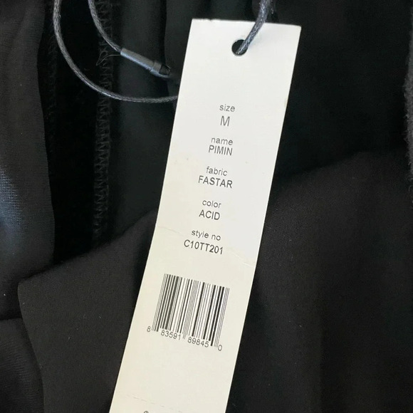 Theysken’s Theory Pimin acid Wash velvet shorts - Picture 7 of 11